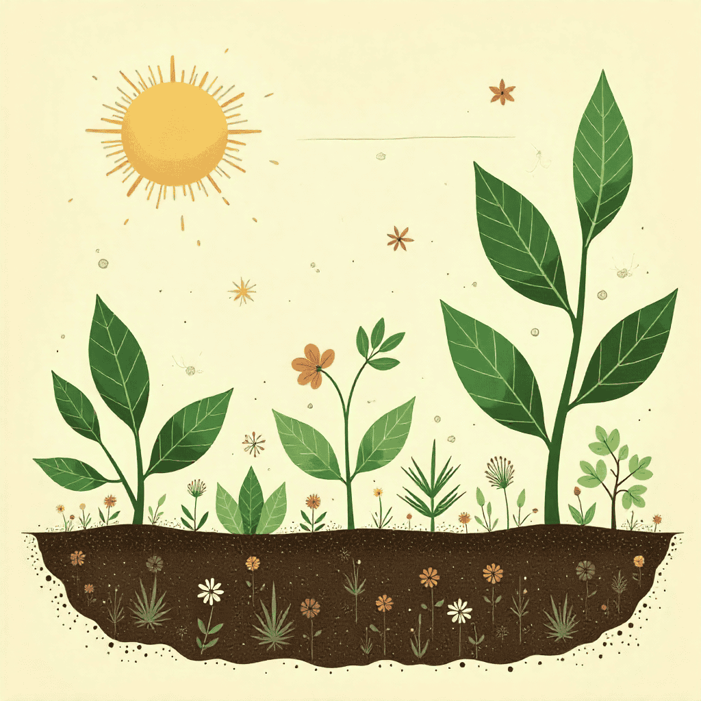 Native plant integration for sustainable landscaping