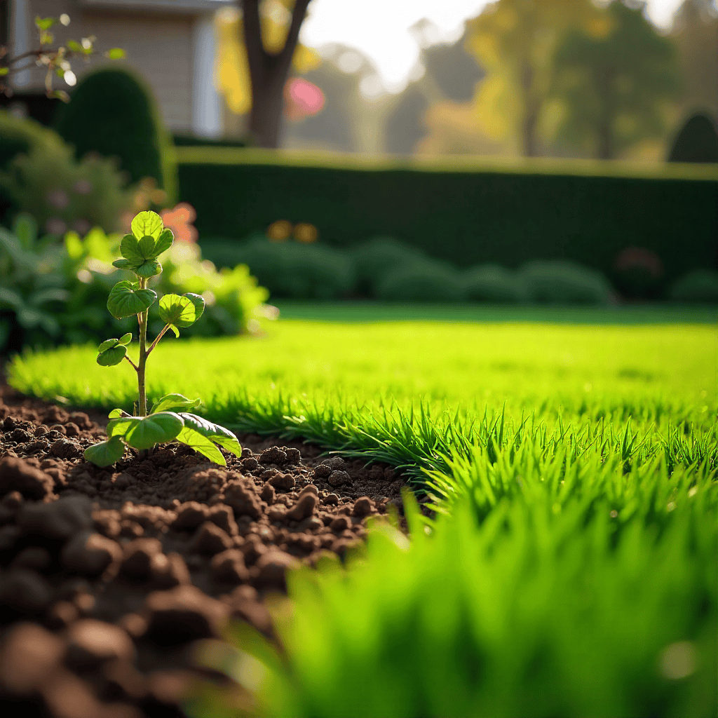 Beautifully maintained lawn showcasing expert care from Restorerefine